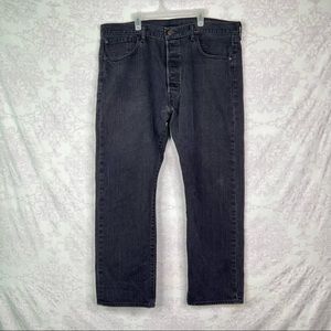 Levi’s 501 Original Fit button fly black jeans size 40 x 30
